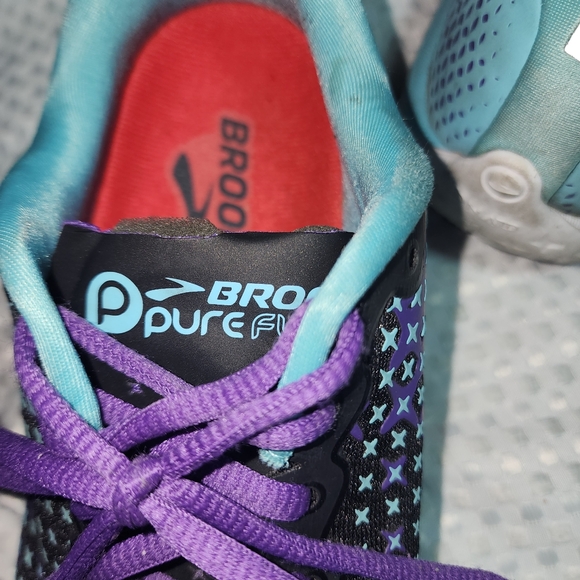 BROOKS GUC WOMEN'S SIZE 9.5 PUREFLOW 5 RUNNING SNEAKERS SHOES - Picture 5 of 7